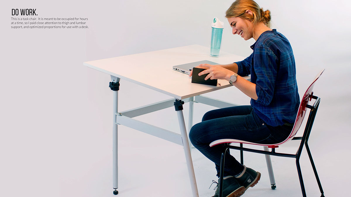 to work in an office，comfortable，streamline，Mingyan，light，