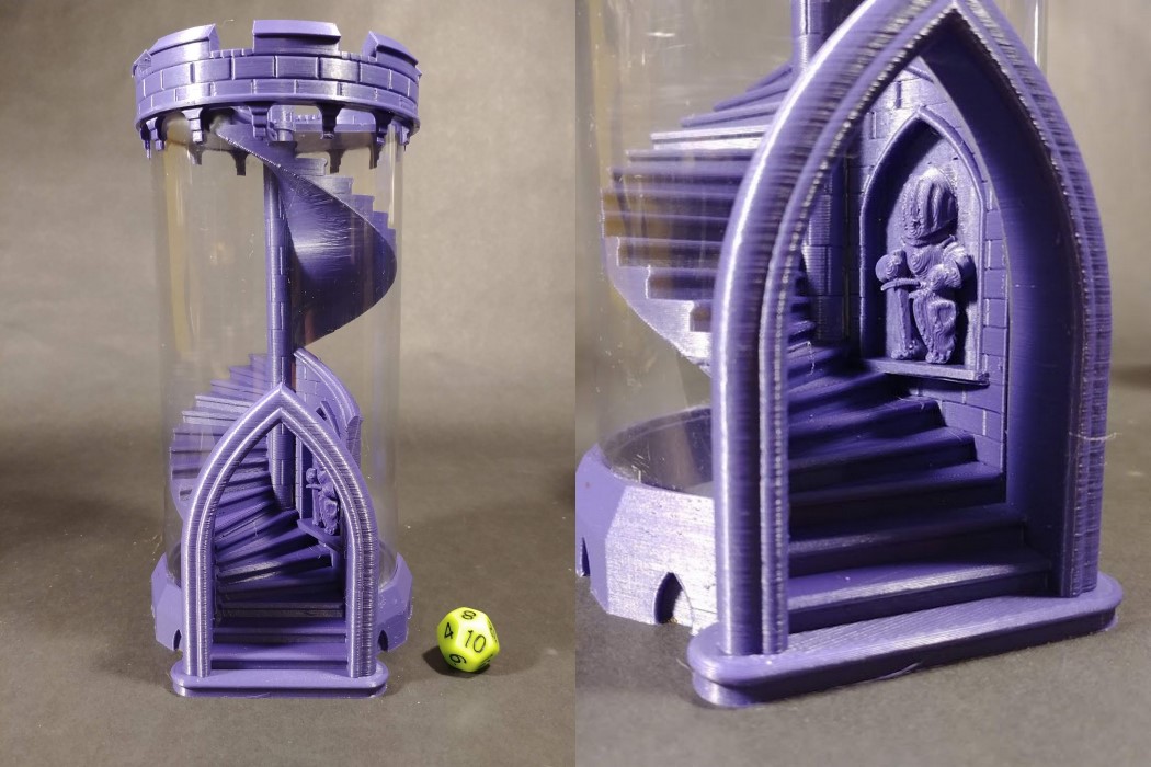 3d，Model，Roll dice，Acrylic pipe，Pink，blue，Toys，