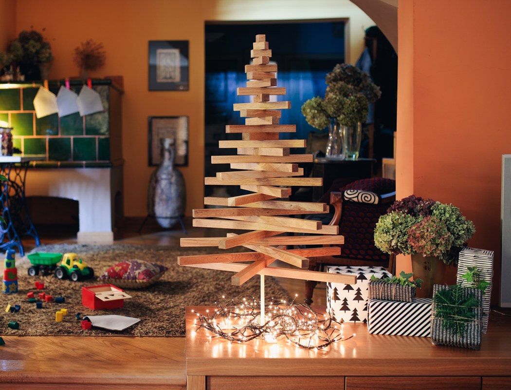 Light maple，oak，walnut，woodiness，christmas tree，Yelka，Toys，Home Furnishing，