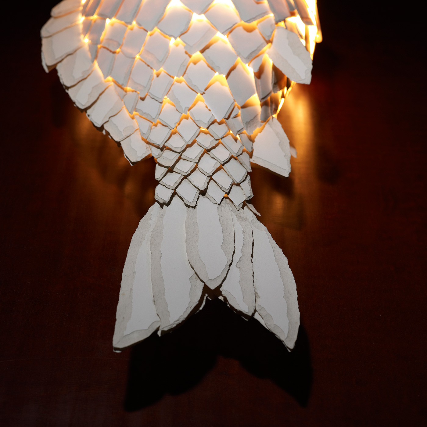 Metal，fish，1983，fish lamps，lamps and lanterns，