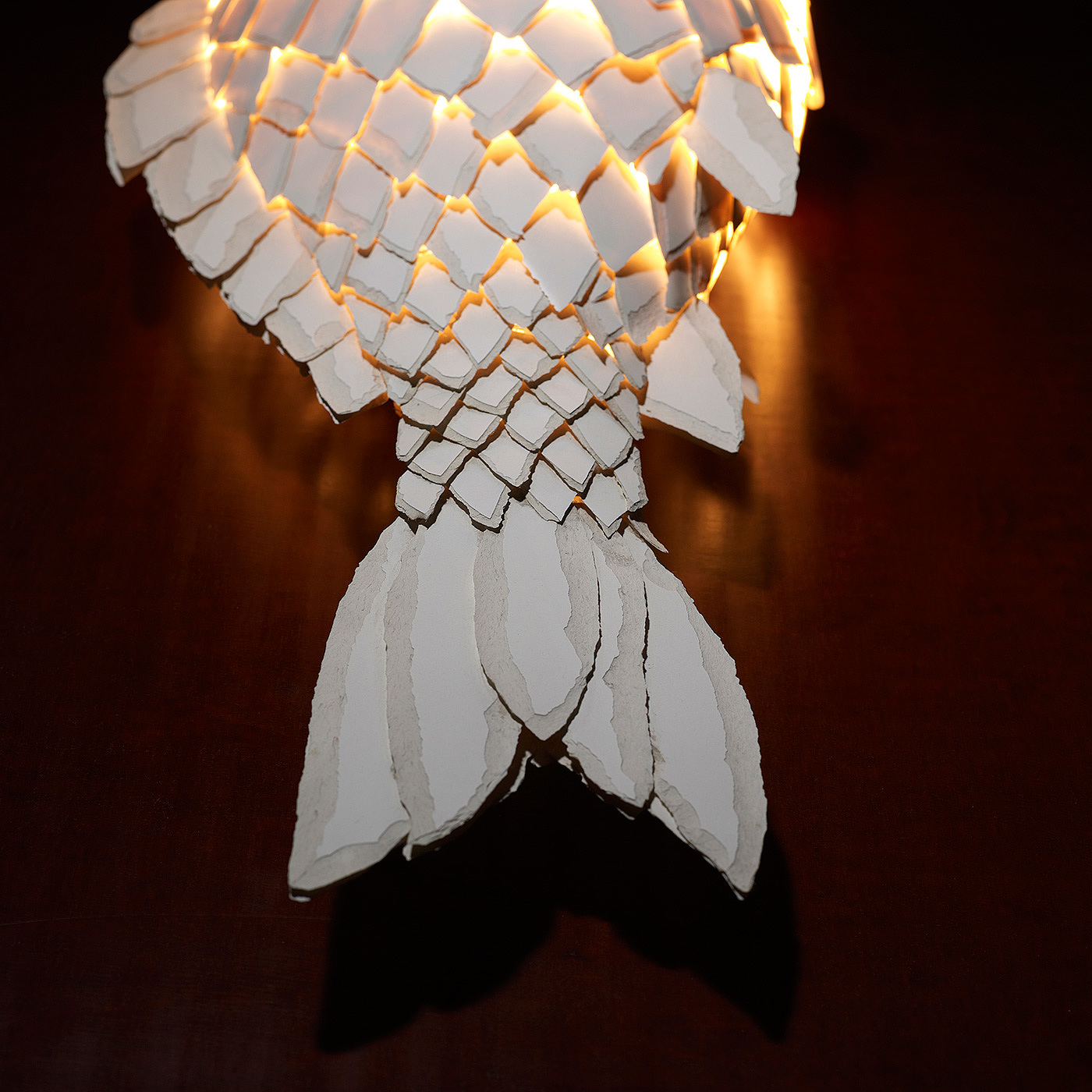 金属，鱼，1983年，fish lamps，灯具，