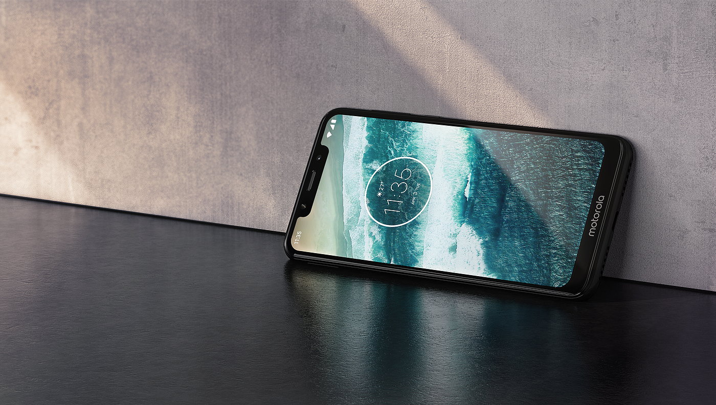 Motorola One，mobile phone，Digital，product design，