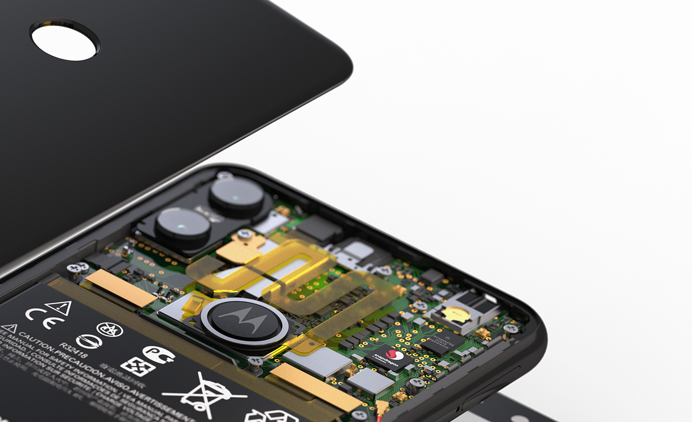 Motorola One，mobile phone，Digital，product design，