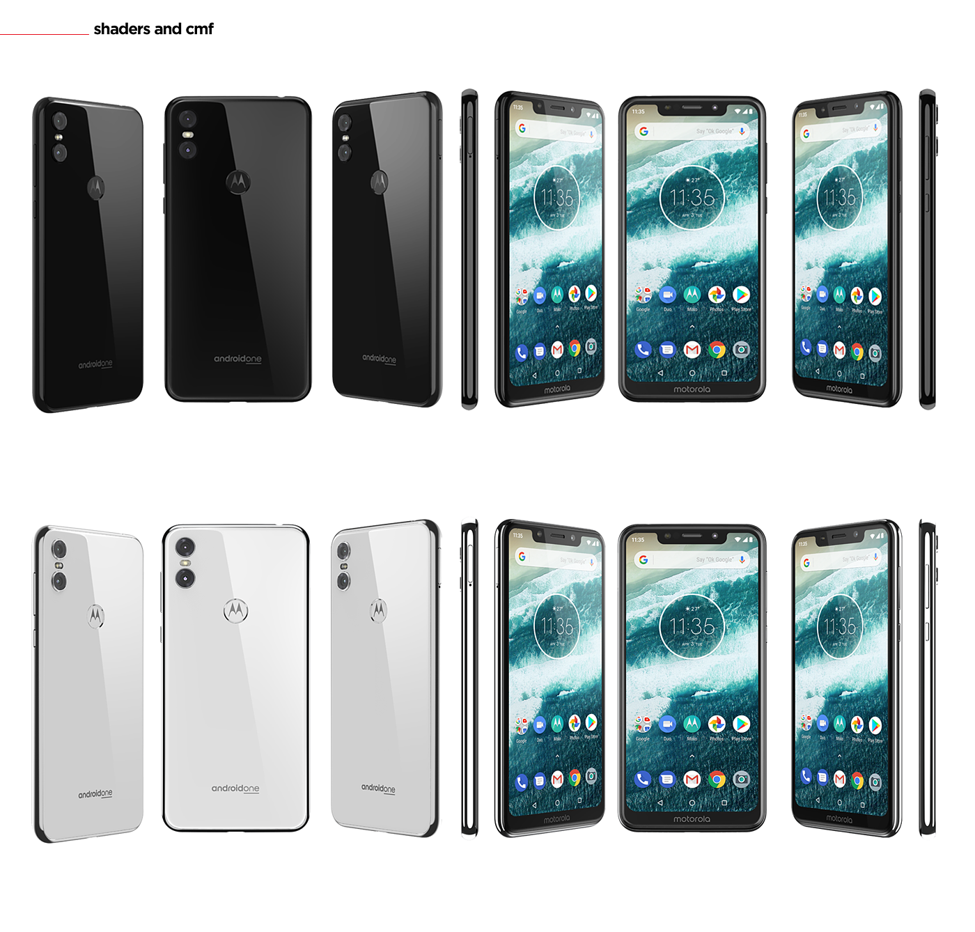 Motorola One，mobile phone，Digital，product design，