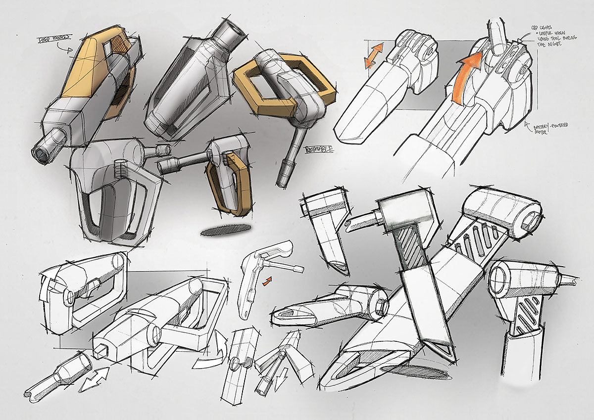 Wrench，product design，industrial design，