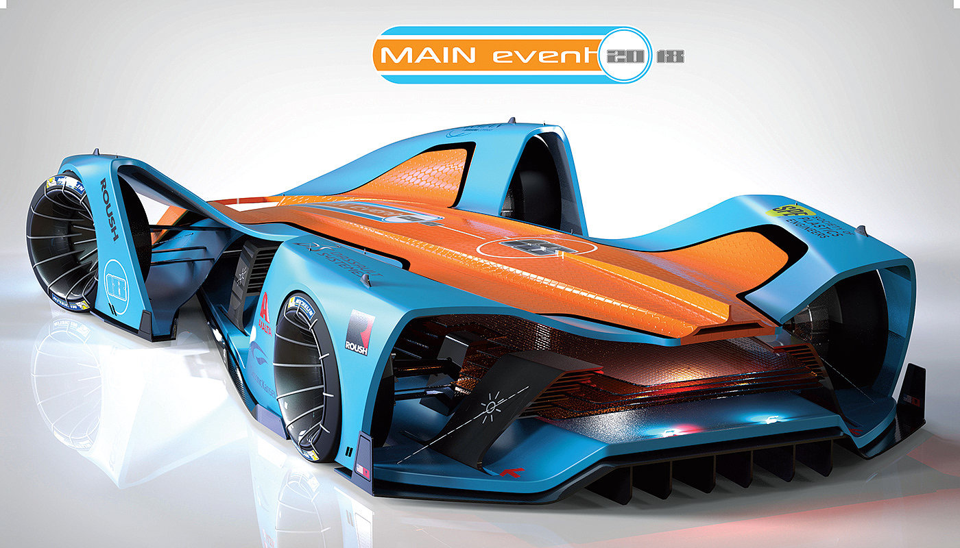 vehicle，Automatic design，industrial design，racing，