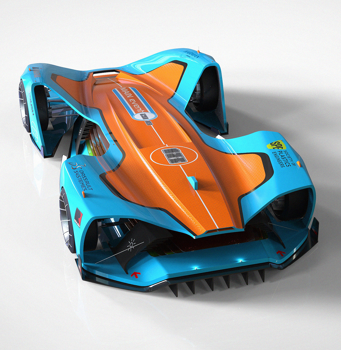 vehicle，Automatic design，industrial design，racing，