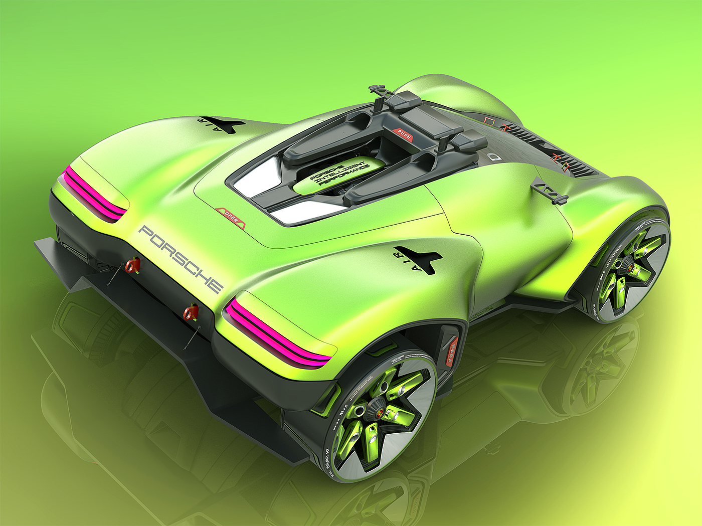vehicle，Automatic design，industrial design，automobile，racing，