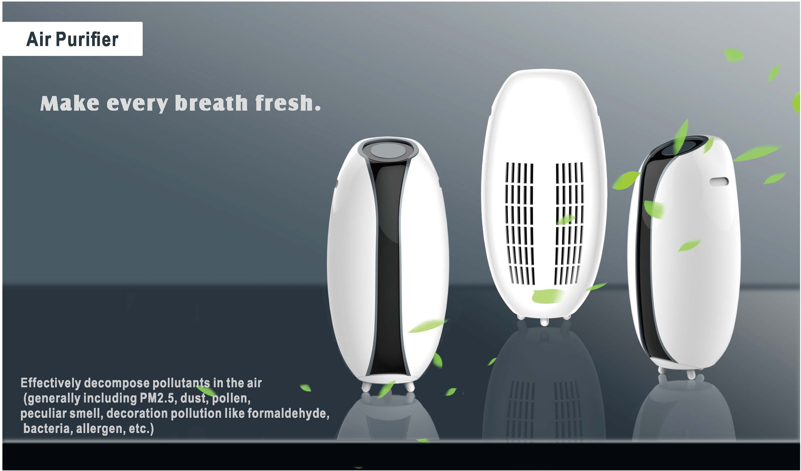 Breathe fresh every time，