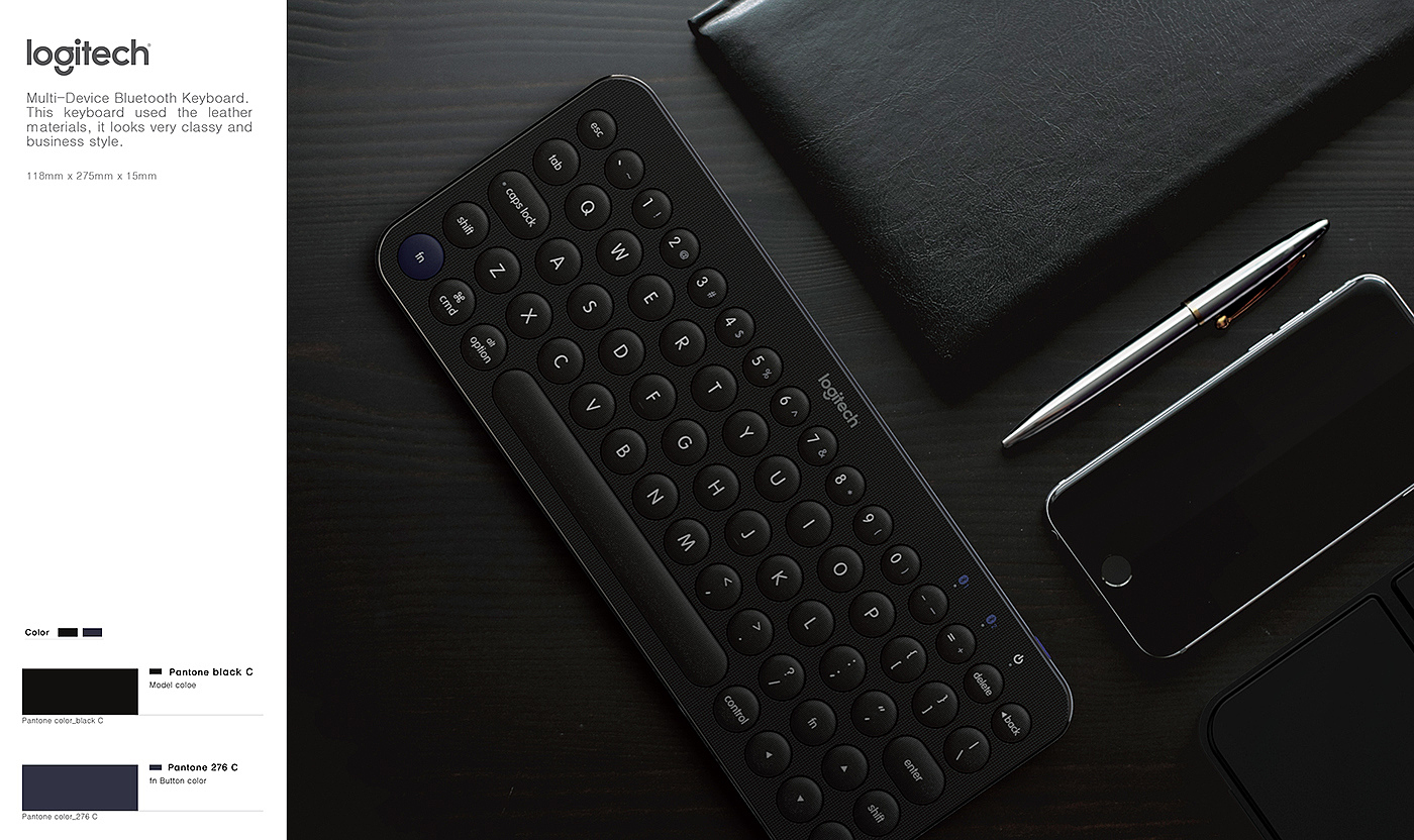 logitech，keyboard，Bluetooth，wireless，Circular keyboard，
