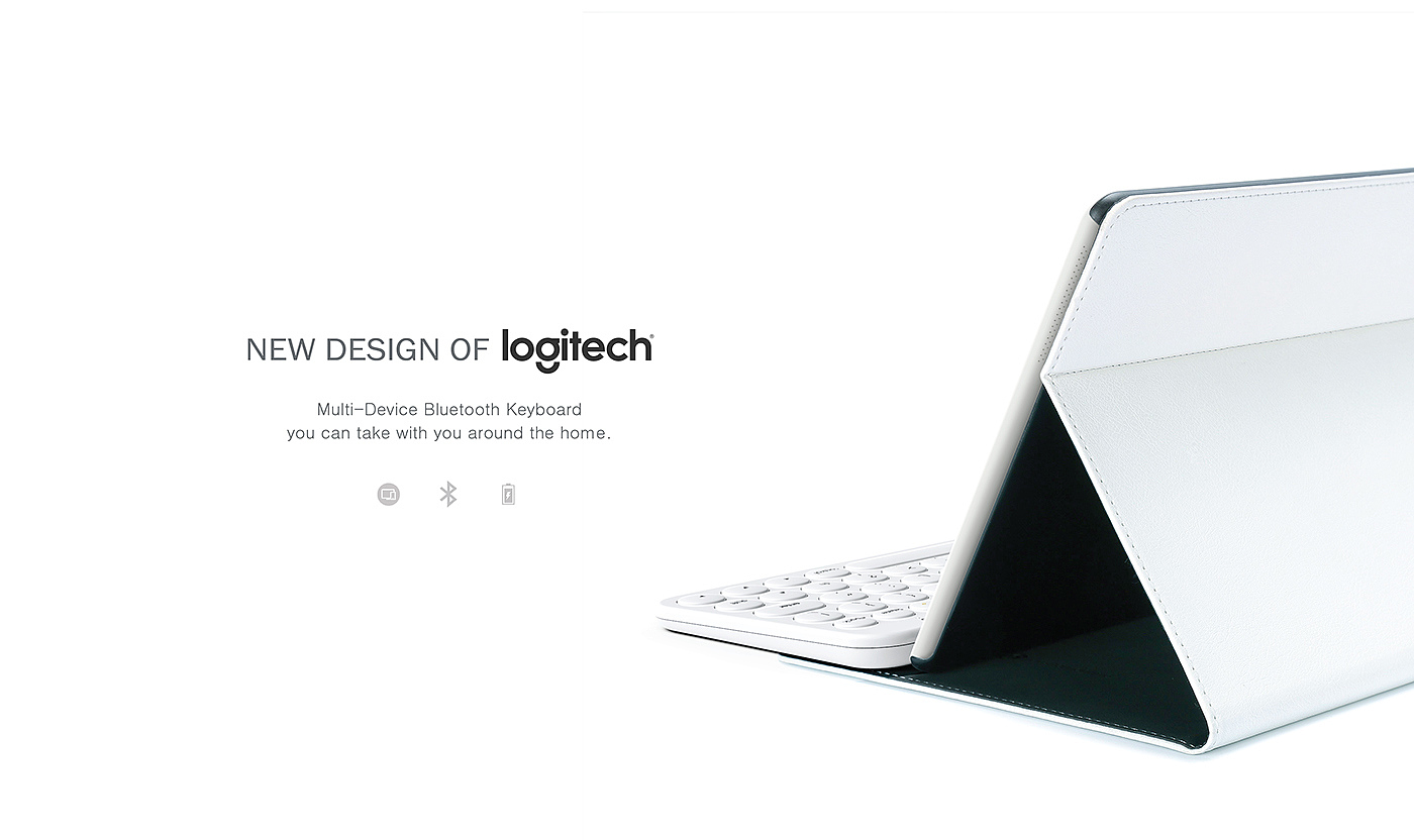 logitech，keyboard，Bluetooth，wireless，Circular keyboard，