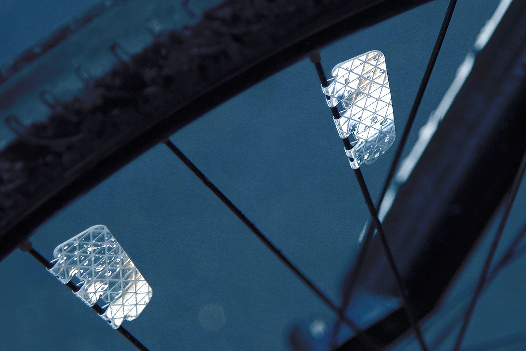 FLECTR，Reflector，Bicycle，Metal，Glass，