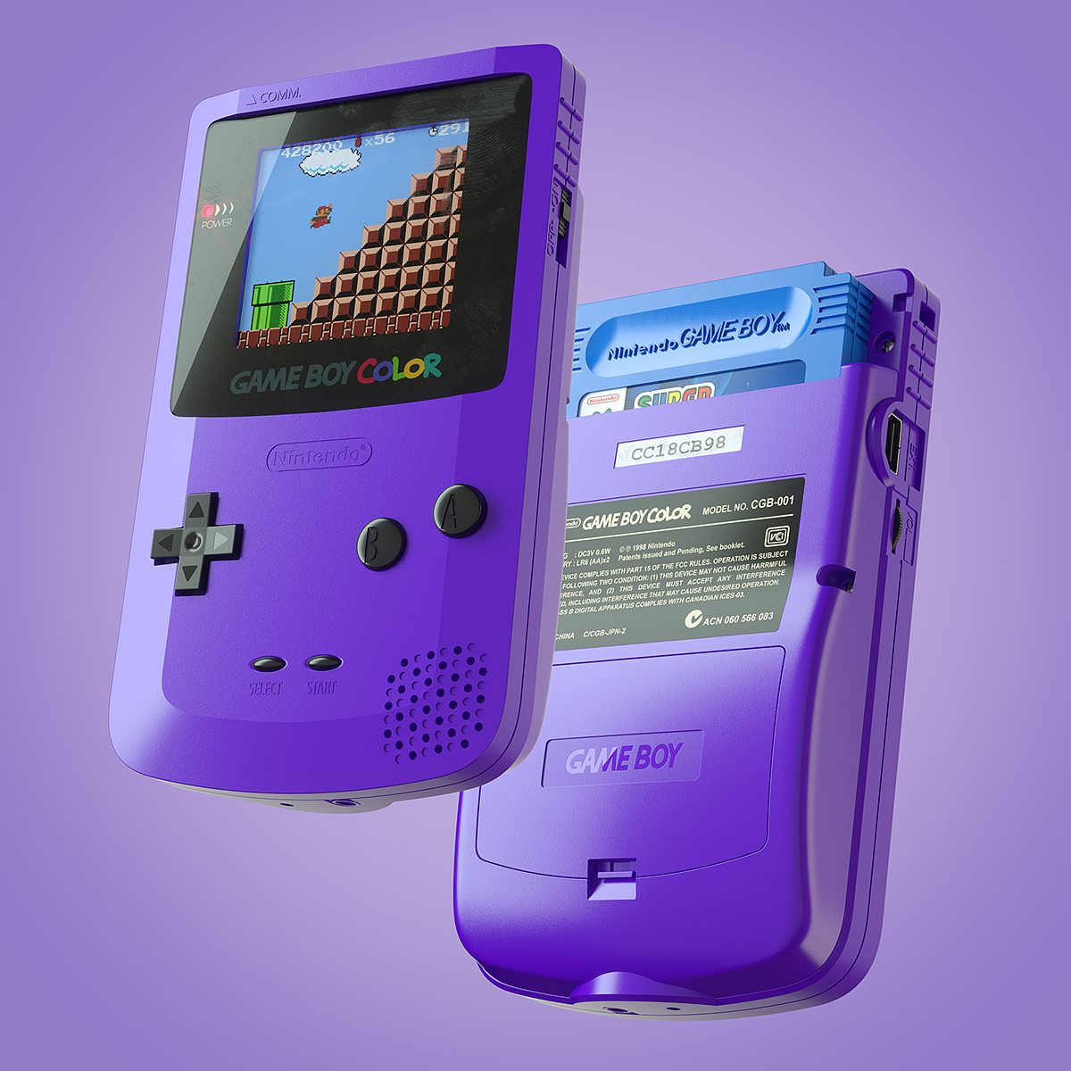 recreational machines，Render，GameBoy，Colin Charles，