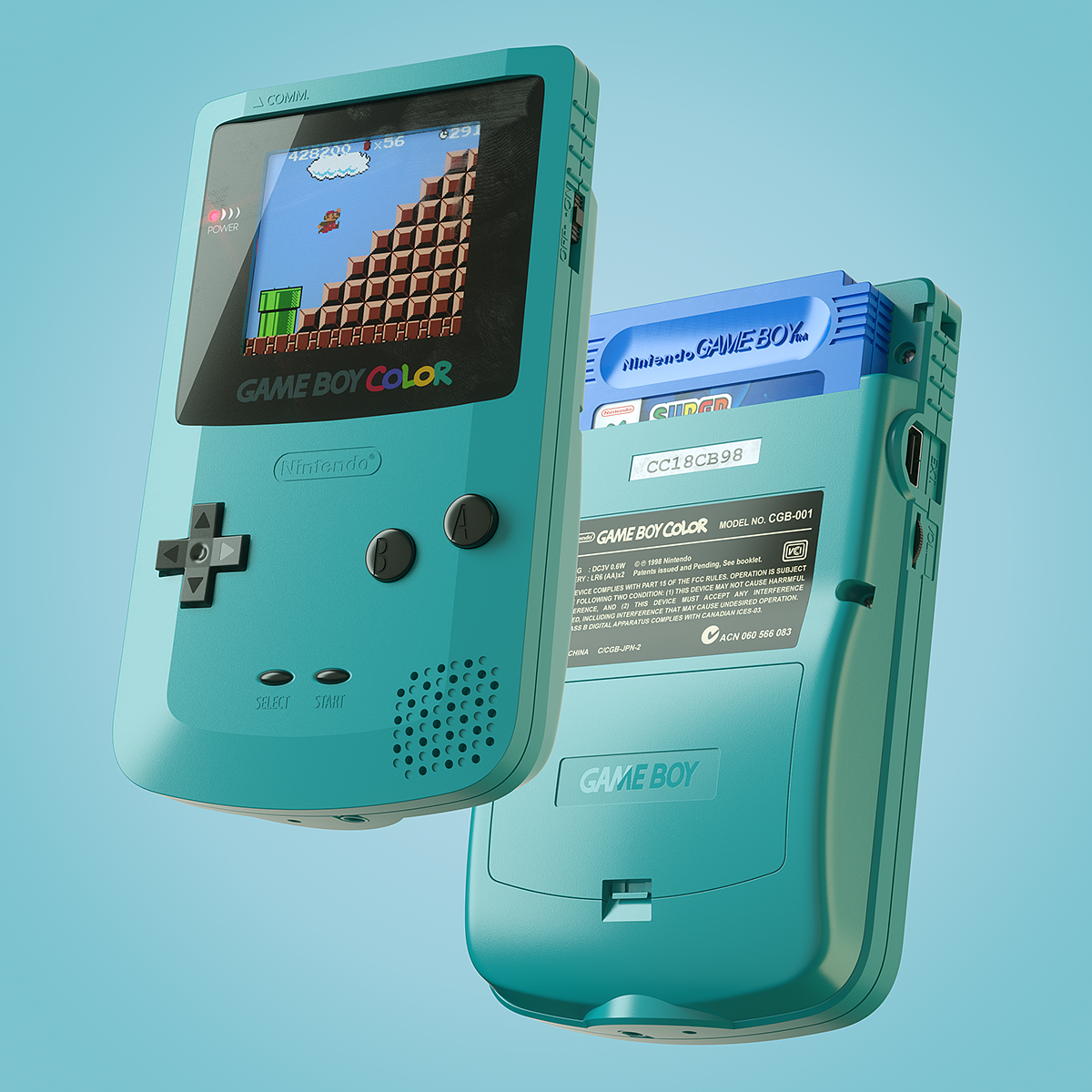 recreational machines，Render，GameBoy，Colin Charles，