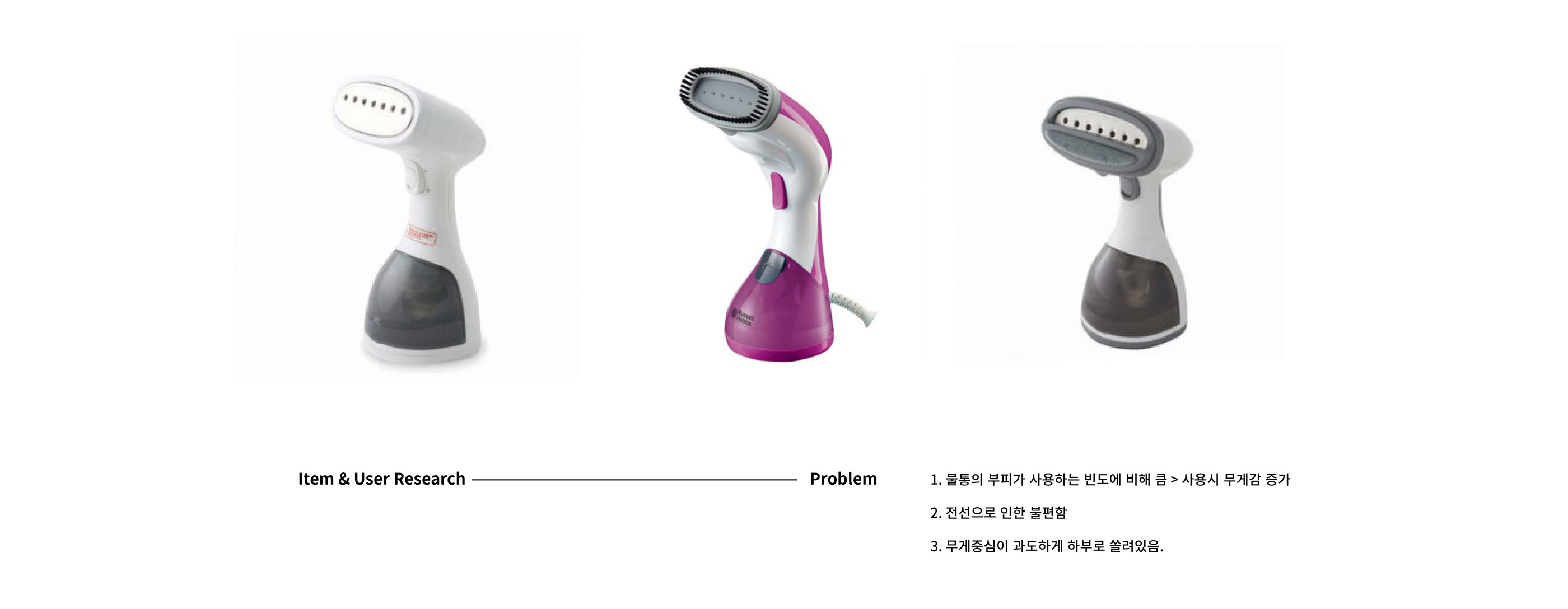 product design，conceptual design，Steam iron，Handheld，