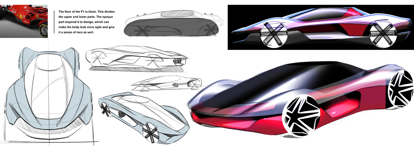 vehicle，traffic，ferrari，Ferrari，Yeongwon Yang，
