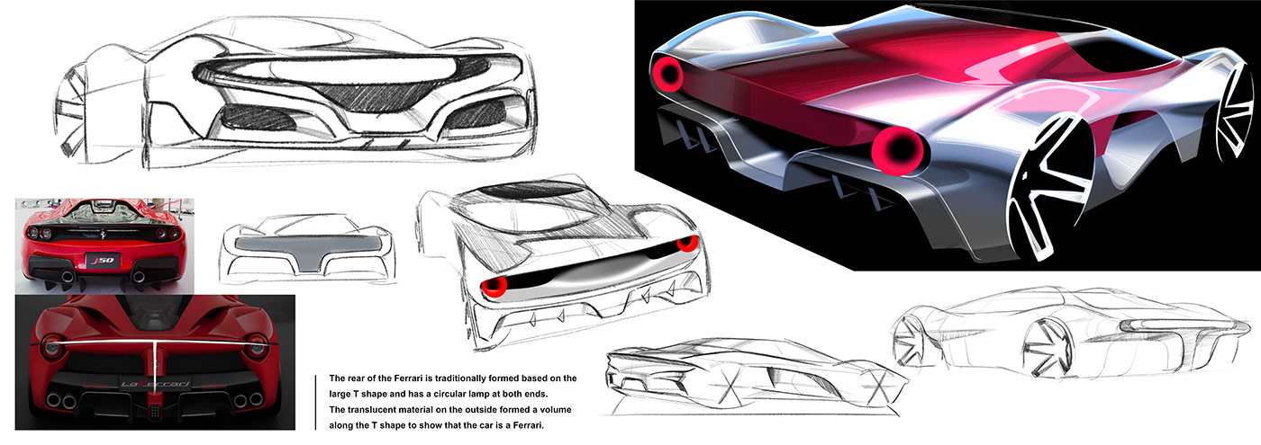 vehicle，traffic，ferrari，Ferrari，Yeongwon Yang，