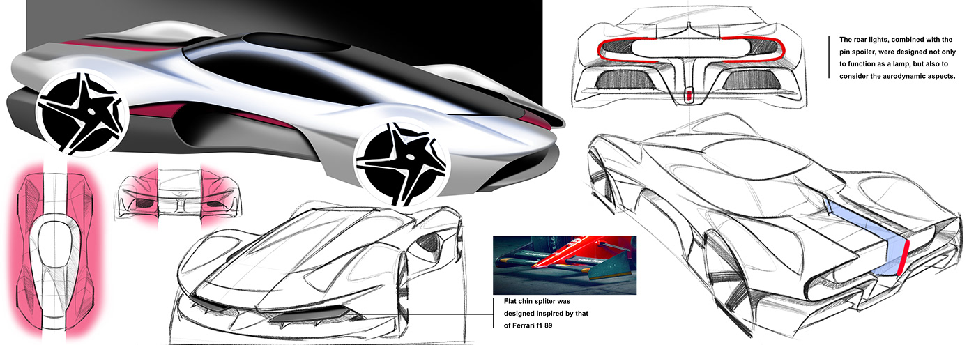 vehicle，traffic，ferrari，Ferrari，Yeongwon Yang，