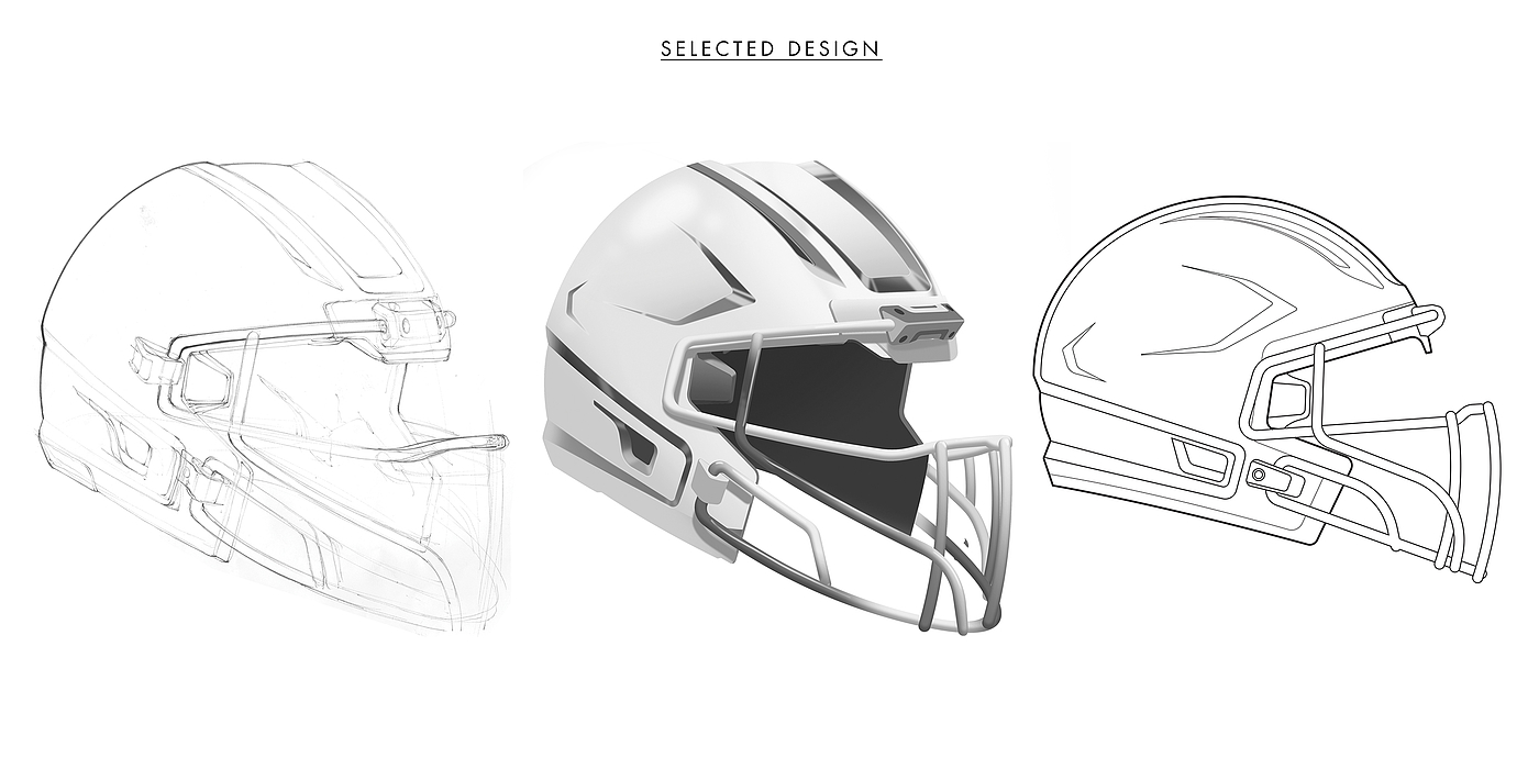 keyshot，product design，Football helmet，