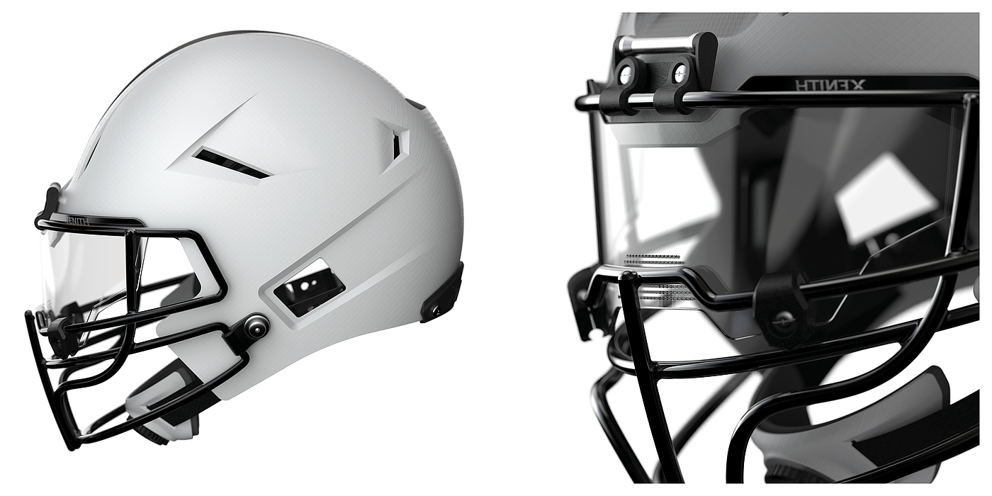 keyshot，product design，Football helmet，