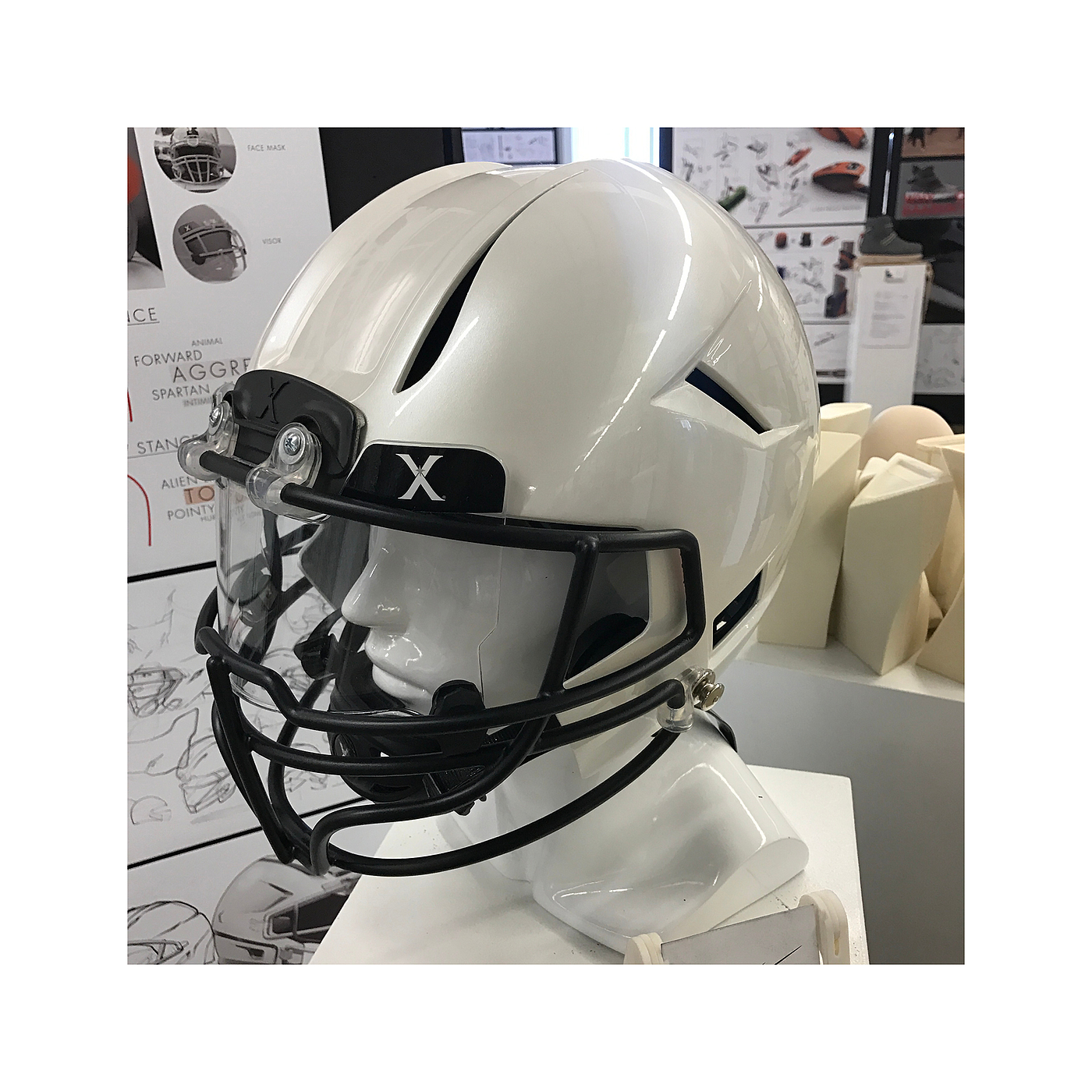 keyshot，product design，Football helmet，