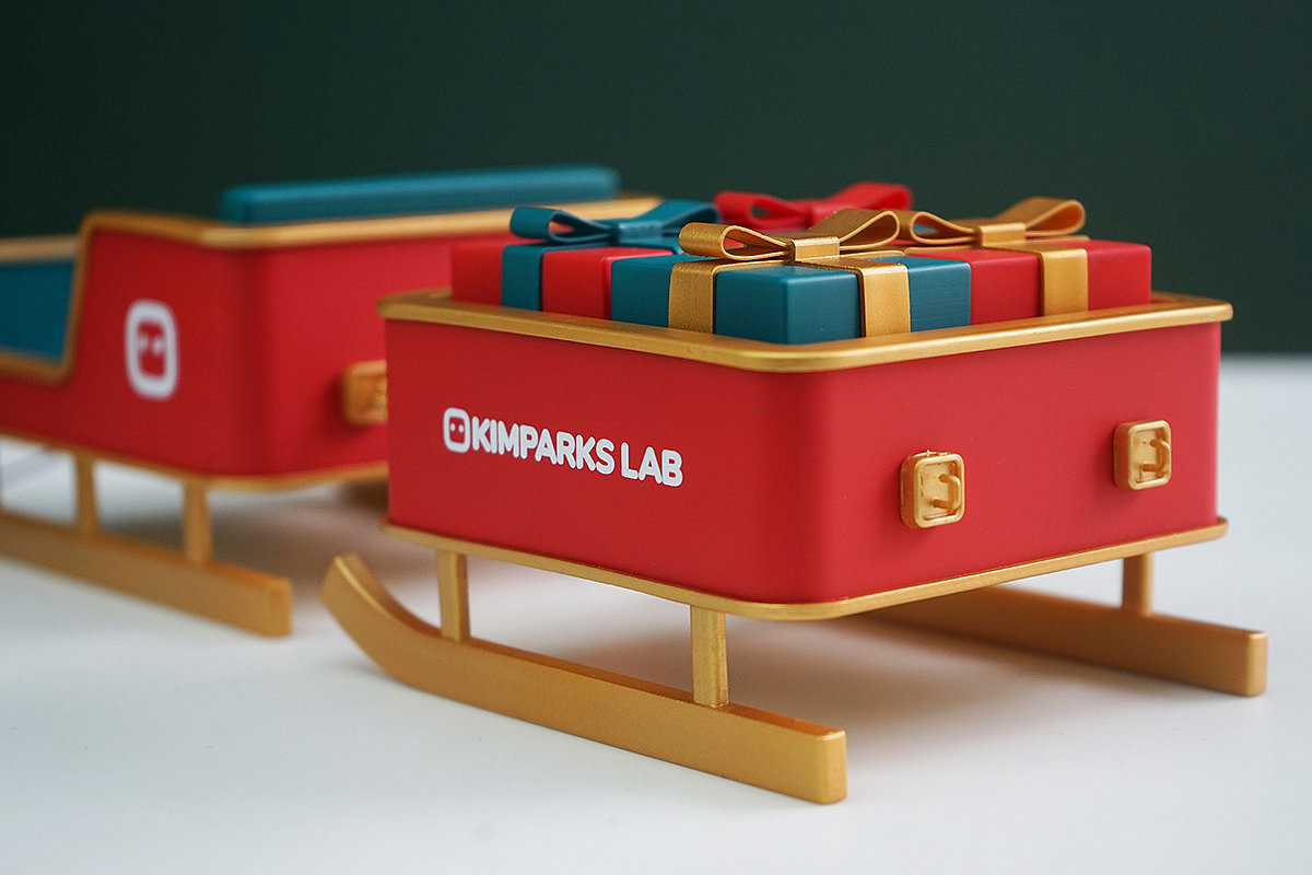 KIMPARKS LAB .，Home Furnishing，a decoration，Santa Claus，Toys，Limited edition，XMAS，