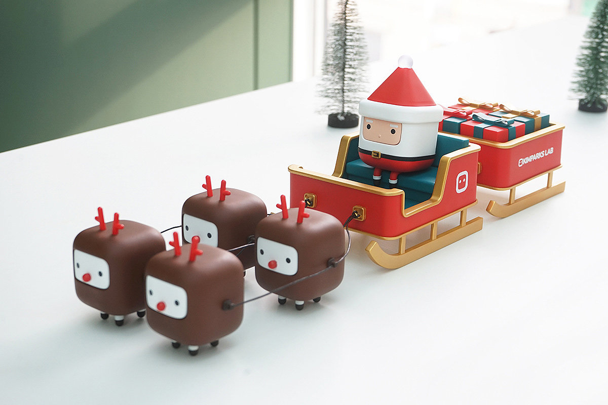 KIMPARKS LAB .，Home Furnishing，a decoration，Santa Claus，Toys，Limited edition，XMAS，