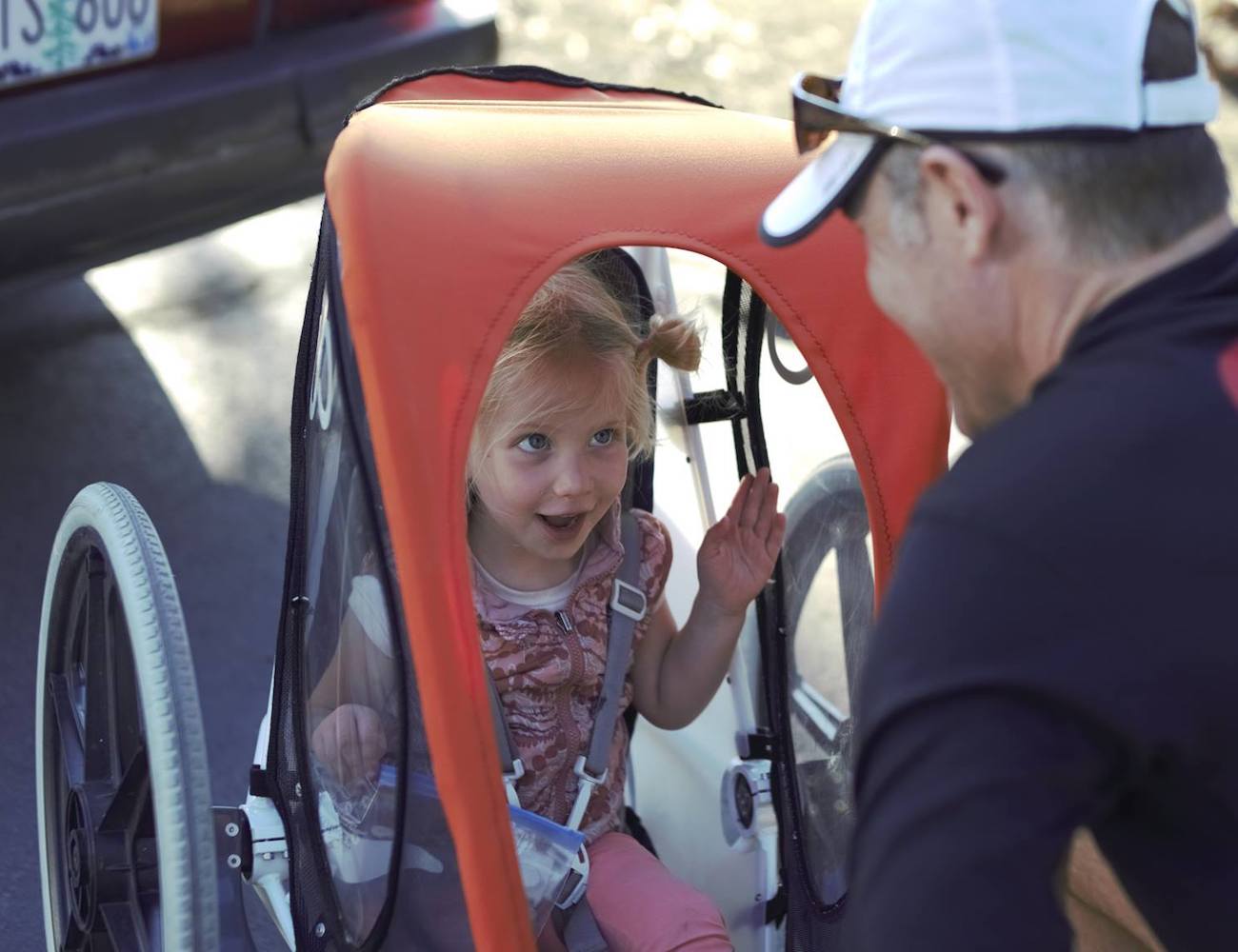 jogging，children，outdoors，motion，baby carriage，KidRunner，