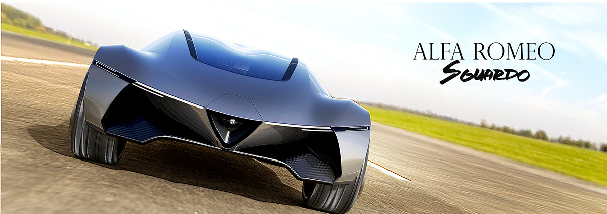 vehicle，automobile，alfa romeo ，Look，