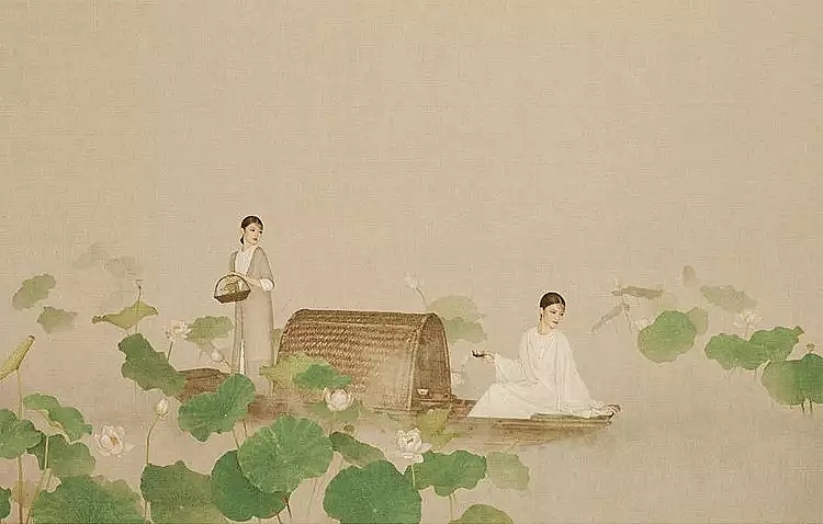 Painting，Lan Yu，Pu Su，Bamboo，Embroidery，