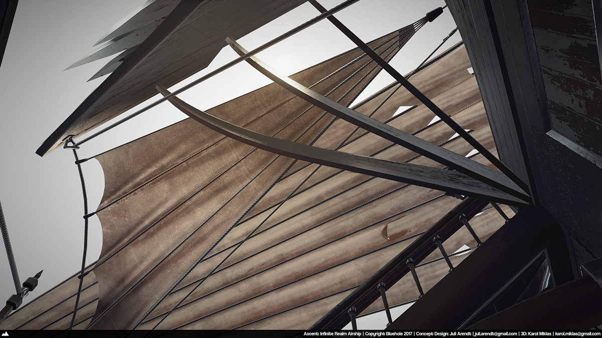 Game scene，conceptual design，vehicle，Dream airship，