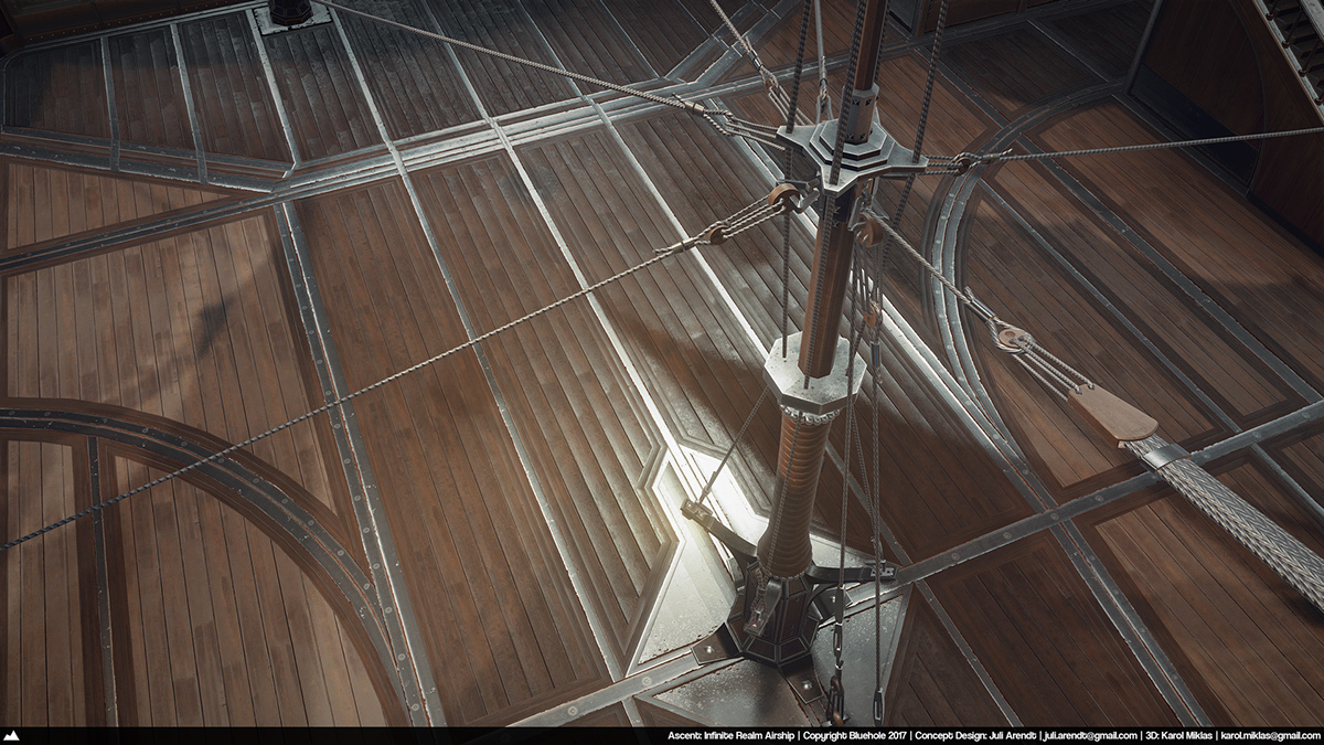 Game scene，conceptual design，vehicle，Dream airship，