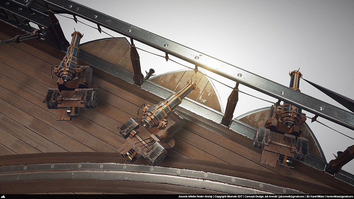 Game scene，conceptual design，vehicle，Dream airship，
