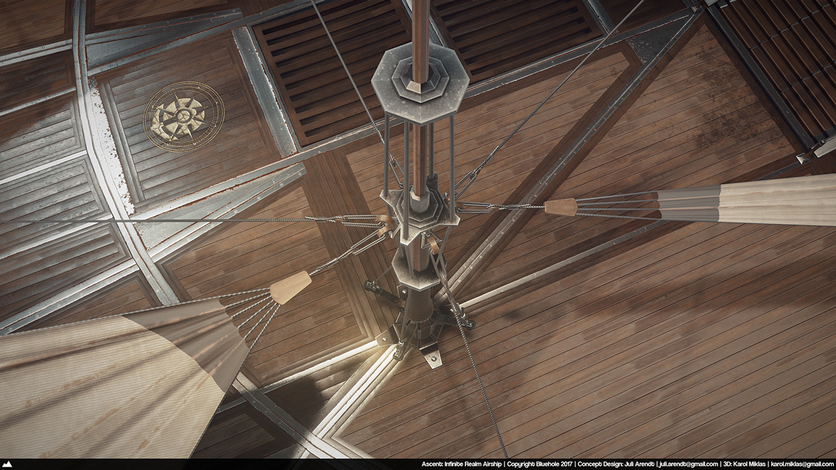 Game scene，conceptual design，vehicle，Dream airship，