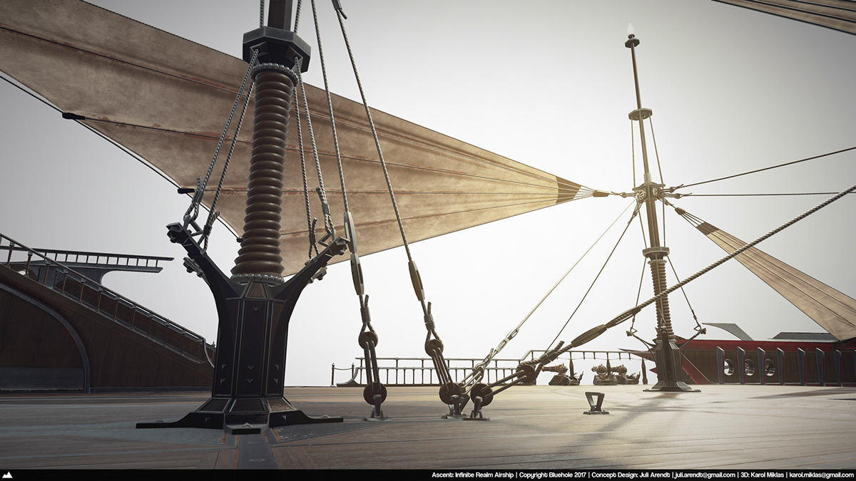 Game scene，conceptual design，vehicle，Dream airship，