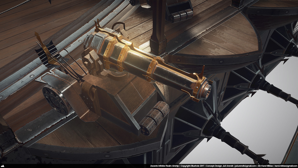 Game scene，conceptual design，vehicle，Dream airship，