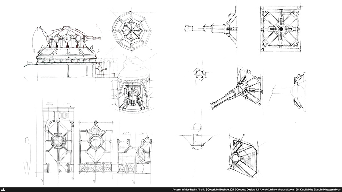 Game scene，conceptual design，vehicle，Dream airship，