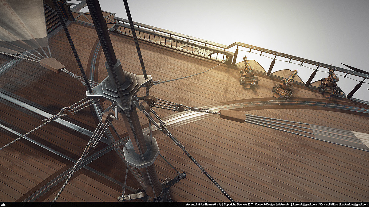 Game scene，conceptual design，vehicle，Dream airship，