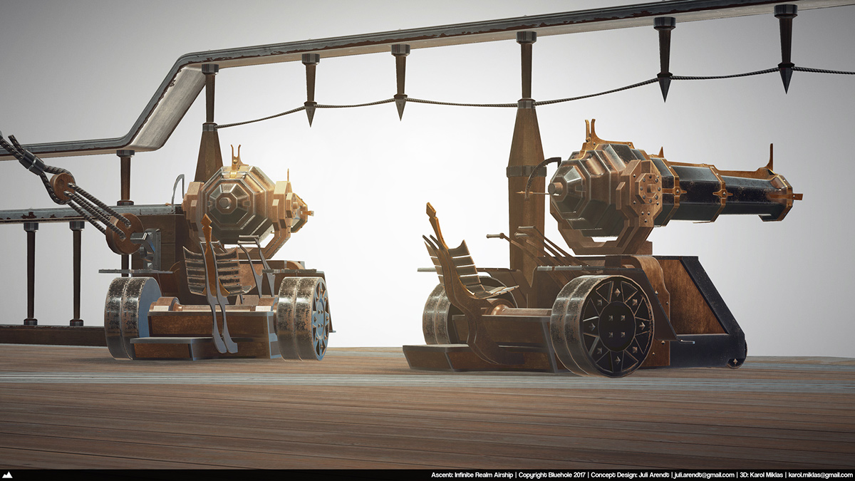 Game scene，conceptual design，vehicle，Dream airship，