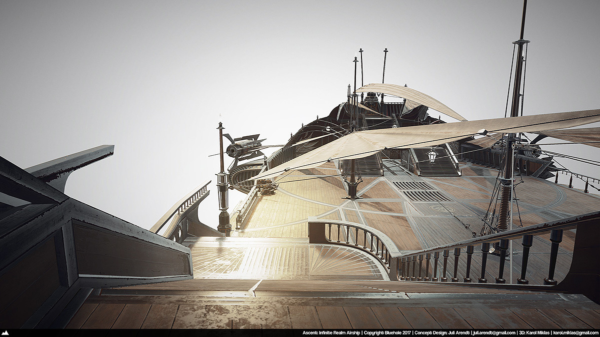 Game scene，conceptual design，vehicle，Dream airship，