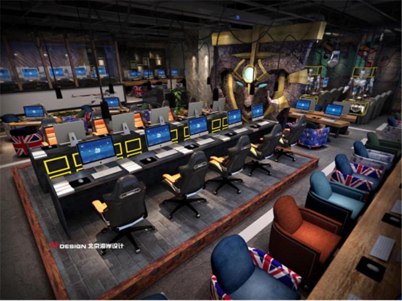 Internet cafe design，