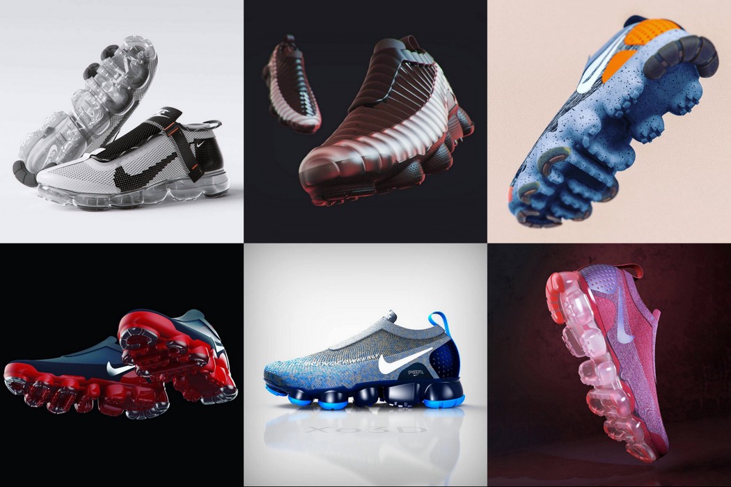 Nike，VaporMax，shoes，CAD model，Entries，