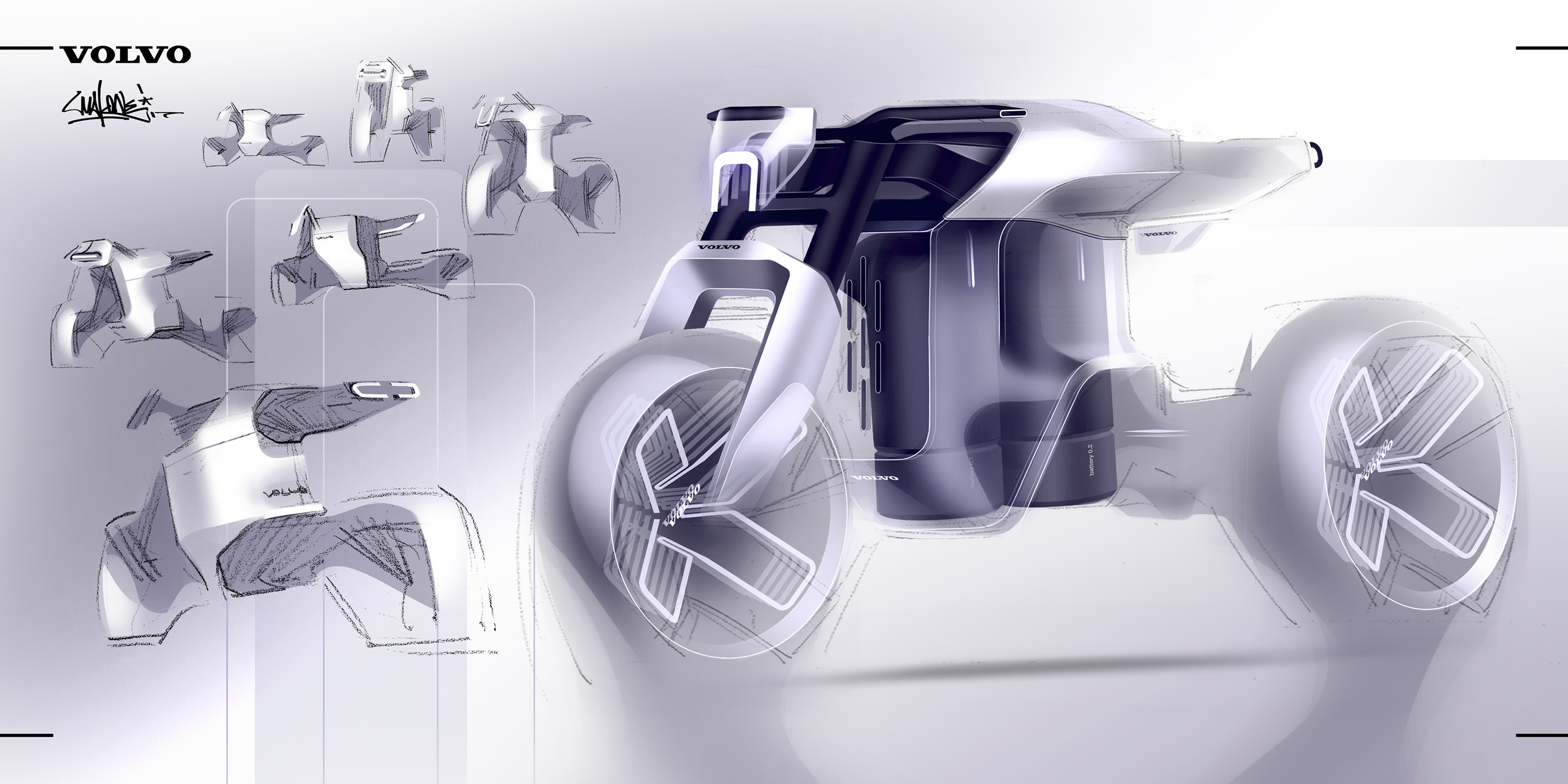 motorcycle，automobile，draft，Hand drawn，