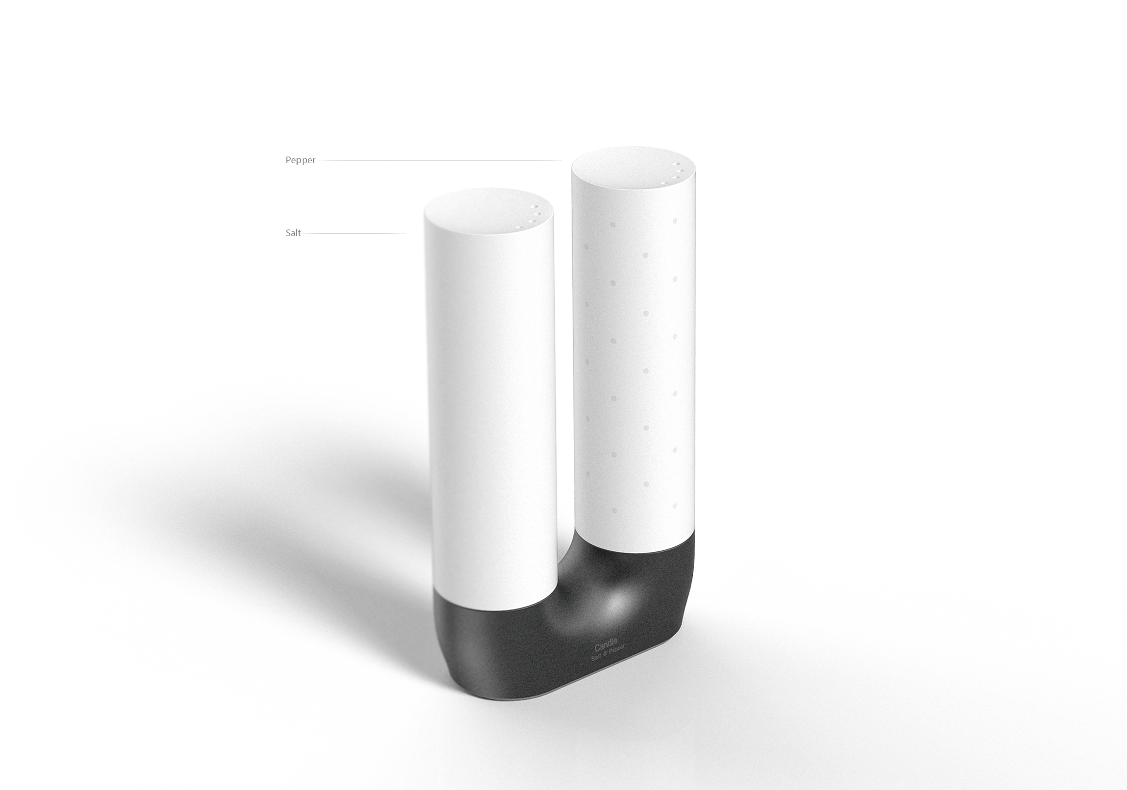 candle，product design，Salt and pepper bottle，