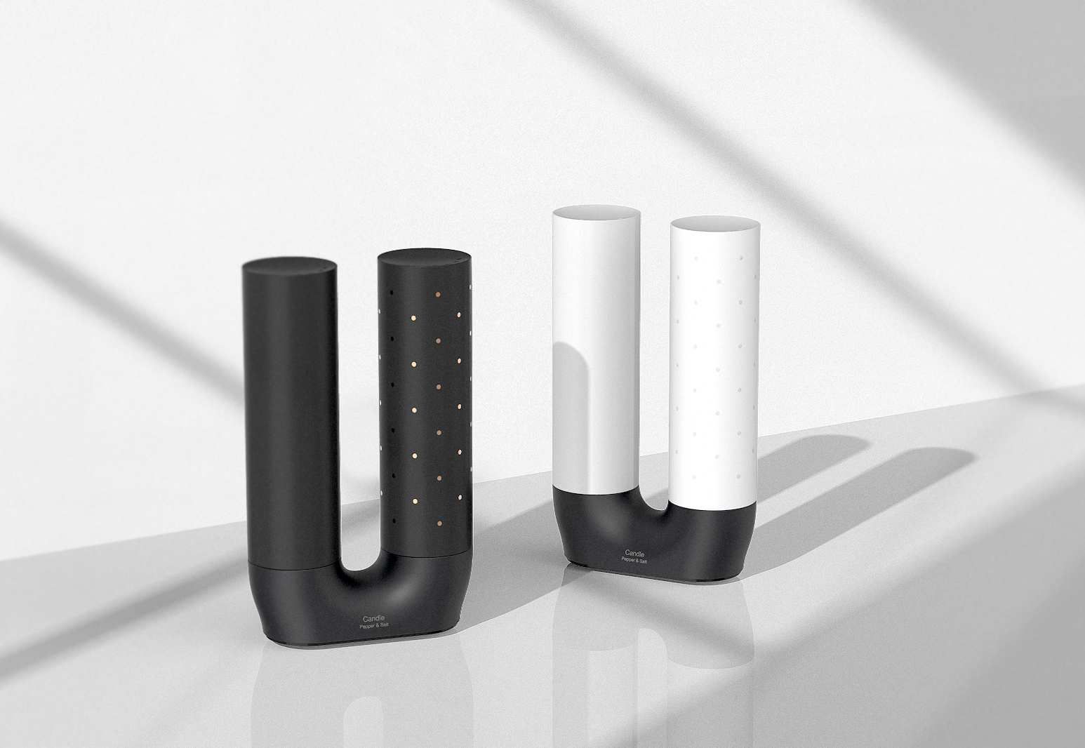 candle，product design，Salt and pepper bottle，