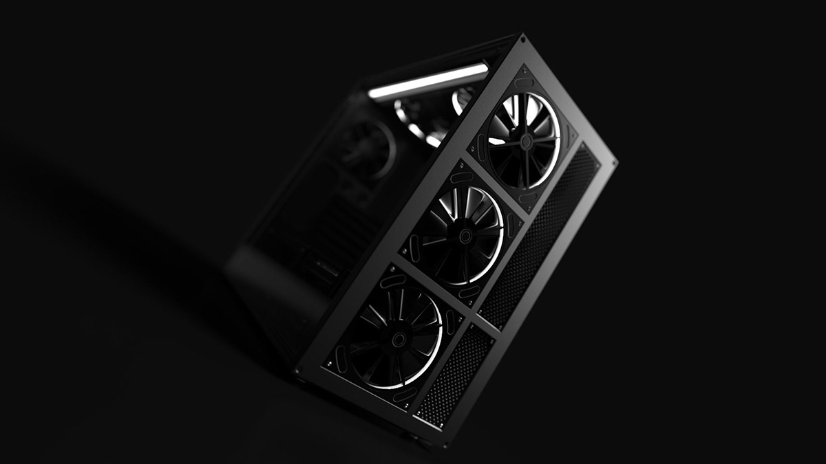 Computer case，intelligence，computer，host，