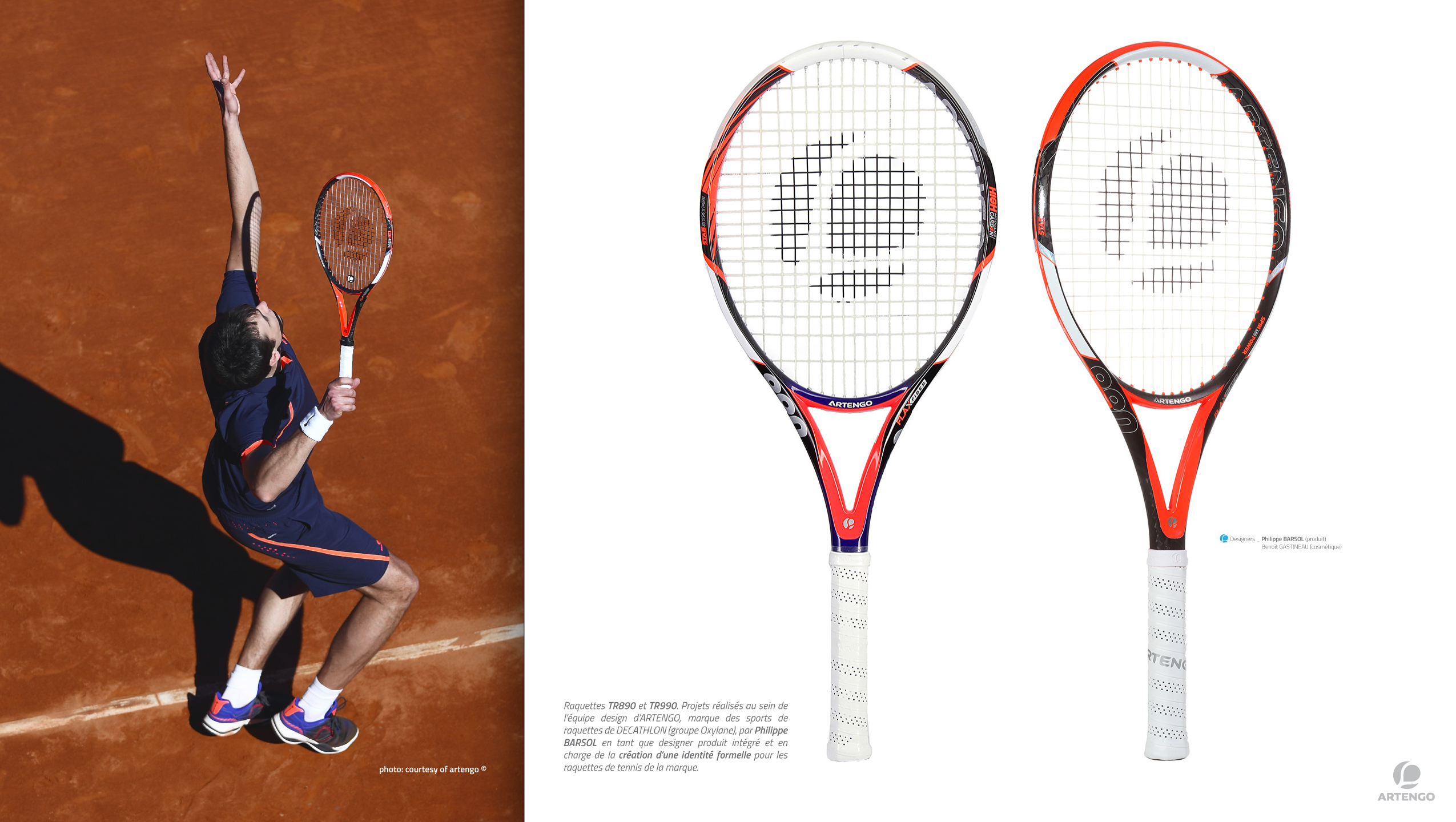 TR990，Color matching，Tennis racket，