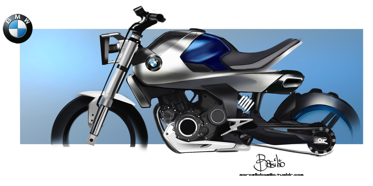 Hand drawn，manuscript，Motorcycle，