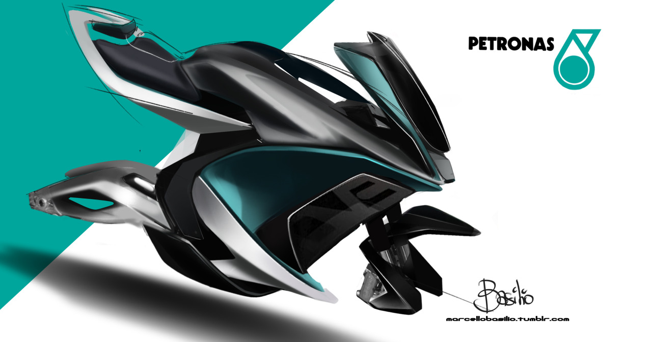 Hand drawn，manuscript，Motorcycle，