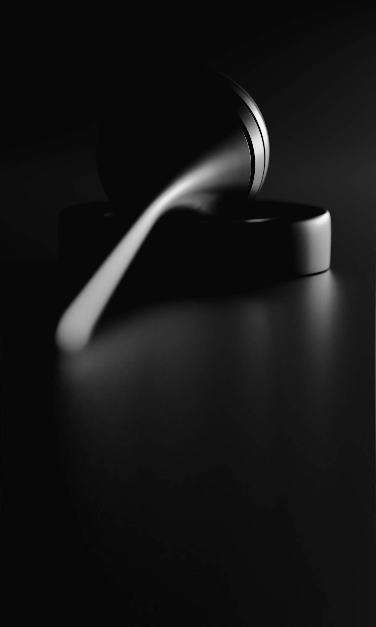 Oscar Mazur，Honey dip spoon，black，honey，